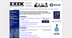 Desktop Screenshot of jobs.exek-recruiters.com