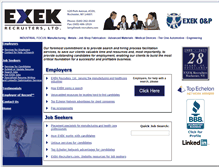 Tablet Screenshot of jobs.exek-recruiters.com